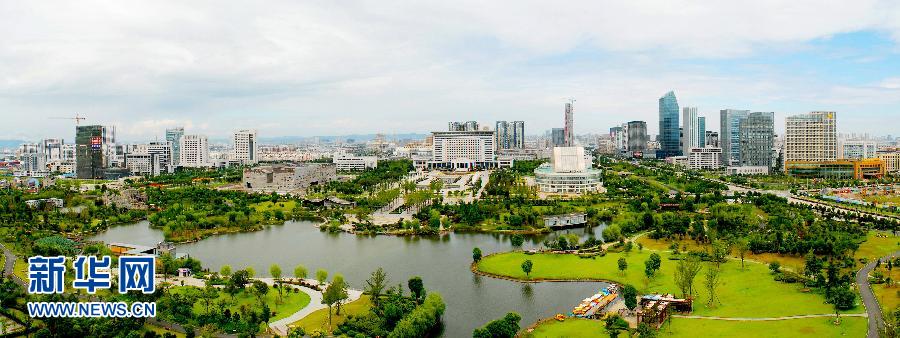 宁波市鄞州新区的宁波博物馆和五散房项目
